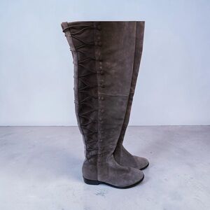 Vince Camuto over the knee real suede boots
